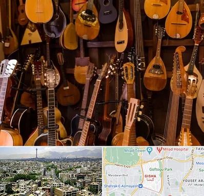 ساز موسیقی قسطی در گیشا 
