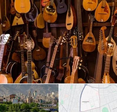 ساز موسیقی قسطی در جمشیدیه