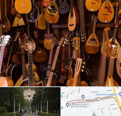 ساز موسیقی قسطی در بلوار معلم رشت 