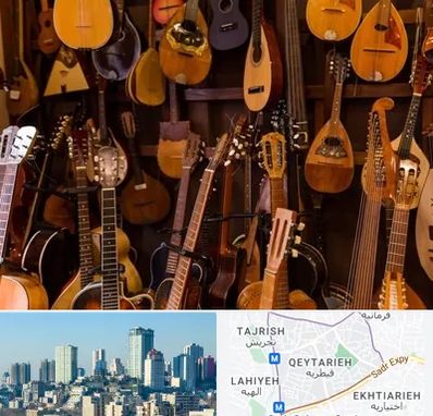 ساز موسیقی قسطی در قیطریه 