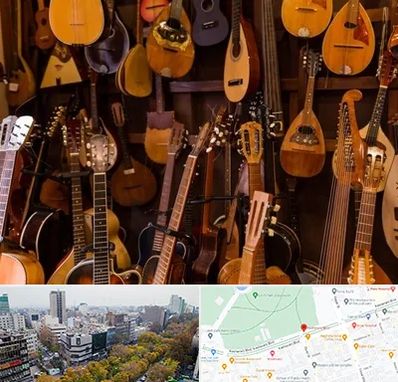 ساز موسیقی قسطی در بلوار کشاورز 