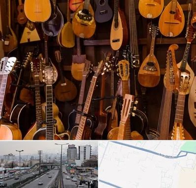 ساز موسیقی قسطی در بلوار ارتش