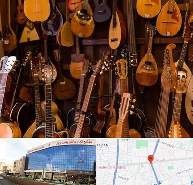 ساز موسیقی قسطی در نصف راه تبریز