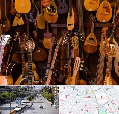 ساز موسیقی قسطی در خیابان زند شیراز 