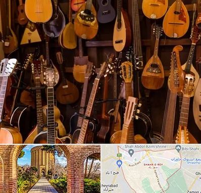 ساز موسیقی قسطی در شهر ری