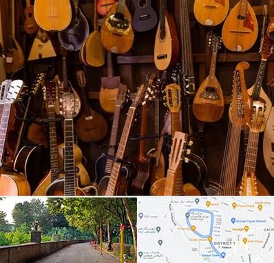 ساز موسیقی قسطی در بلوار گیلان رشت 