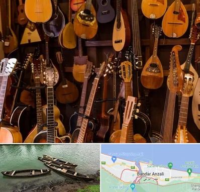 ساز موسیقی قسطی در بندر انزلی