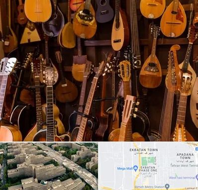 ساز موسیقی قسطی در اکباتان 