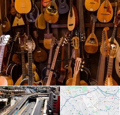 ساز موسیقی قسطی در ستارخان شیراز 