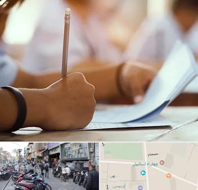 آموزشگاه تیزهوشان در چهارراه استانبول