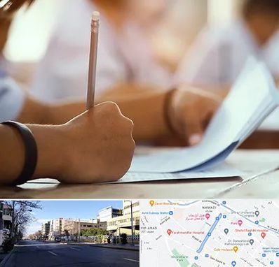 آموزشگاه تیزهوشان در خیابان ملاصدرا شیراز 