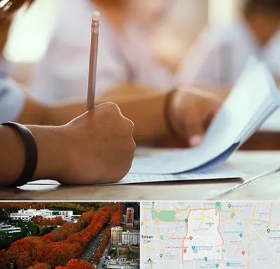 آموزشگاه تیزهوشان در منطقه 6 تهران 