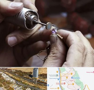 آموزشگاه جواهر سازی در خیابان نیایش شیراز 