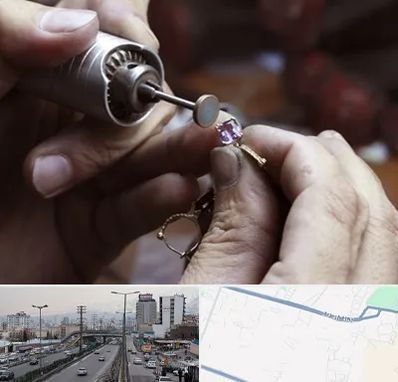 آموزشگاه جواهر سازی در بلوار ارتش