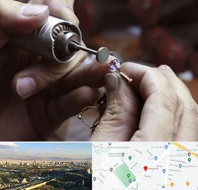 آموزشگاه جواهر سازی در هنگام 