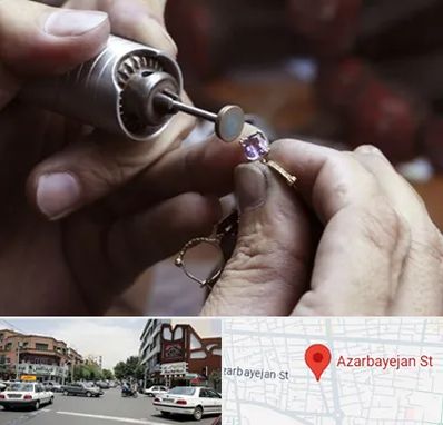 آموزشگاه جواهر سازی در خیابان آذربایجان