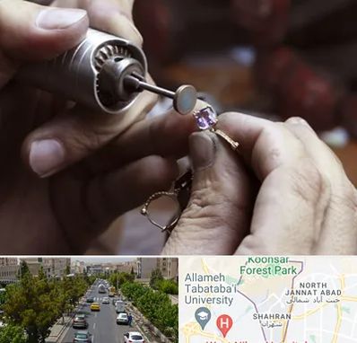 آموزشگاه جواهر سازی در شهران 