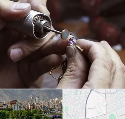 آموزشگاه جواهر سازی در جمشیدیه