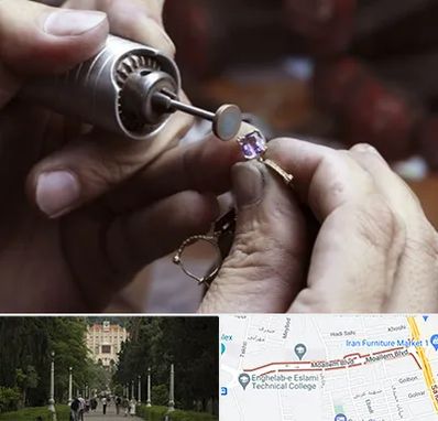 آموزشگاه جواهر سازی در بلوار معلم رشت 