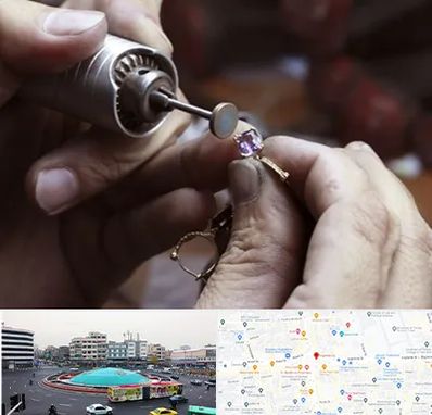 آموزشگاه جواهر سازی در میدان انقلاب 