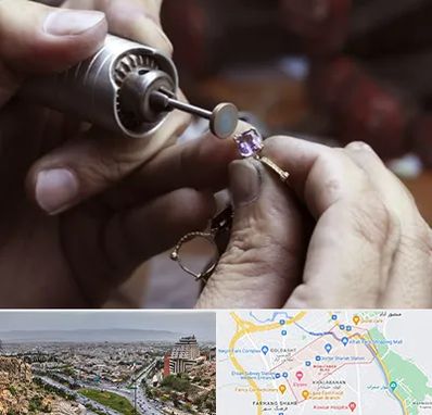 آموزشگاه جواهر سازی در معالی آباد شیراز 