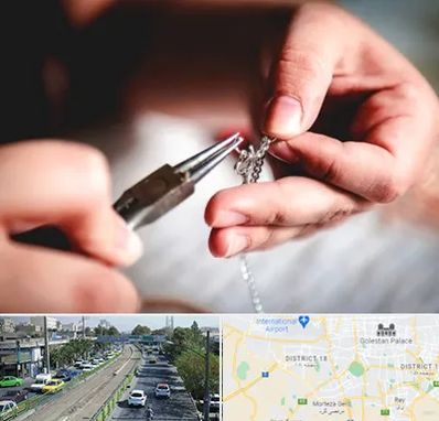 آموزشگاه طلاسازی در جنوب تهران 