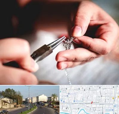 آموزشگاه طلاسازی در ضیابری رشت 