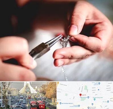 آموزشگاه طلاسازی در خیابان آزادی 