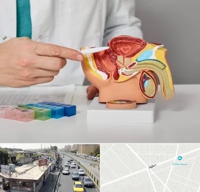 دکتر اورولوژی در خیابان دماوند