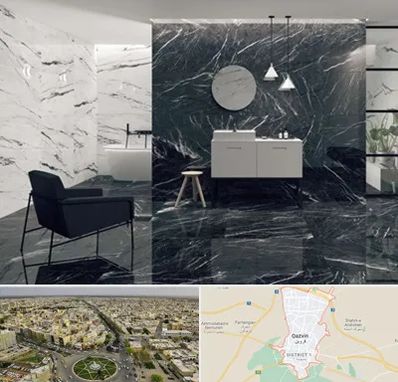 فروشگاه سنگ مرمریت در قزوین