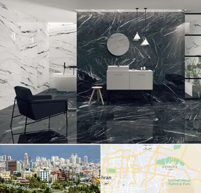 فروشگاه سنگ مرمریت در شرق تهران 