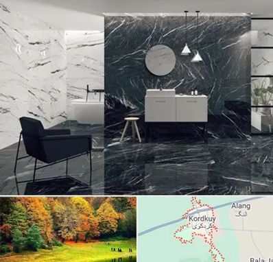 فروشگاه سنگ مرمریت در کردکوی