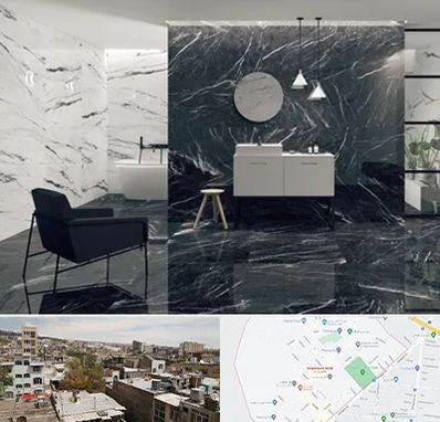 فروشگاه سنگ مرمریت در شمیران نو 