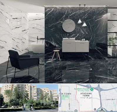 فروشگاه سنگ مرمریت در آپادانا