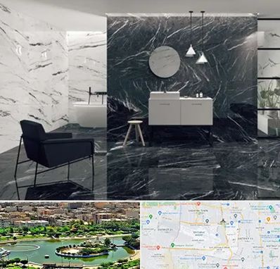 فروشگاه سنگ مرمریت در منطقه 9 تهران 