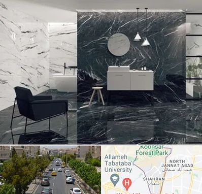 فروشگاه سنگ مرمریت در شهران 