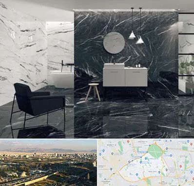 فروشگاه سنگ مرمریت در منطقه 19 تهران 