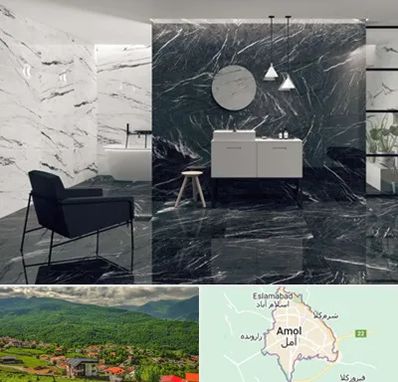 فروشگاه سنگ مرمریت در آمل