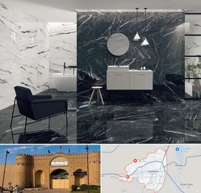 فروشگاه سنگ مرمریت در ایرانشهر