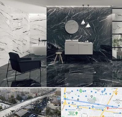 فروشگاه سنگ مرمریت در فرجام 