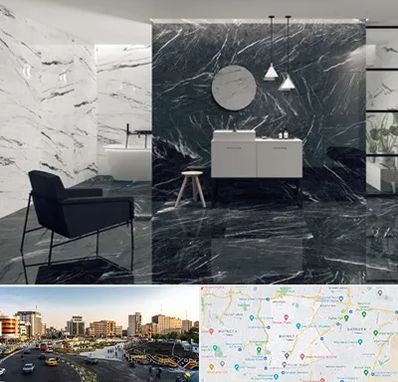 فروشگاه سنگ مرمریت در منطقه 7 تهران 