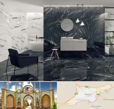 فروشگاه سنگ مرمریت در سمنان