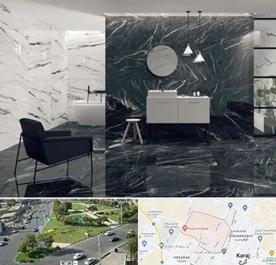 فروشگاه سنگ مرمریت در شاهین ویلا کرج 