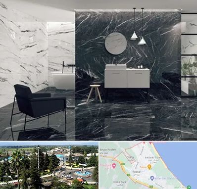 فروشگاه سنگ مرمریت در رودسر