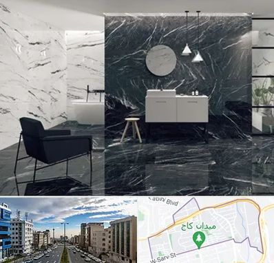 فروشگاه سنگ مرمریت در سعادت آباد 