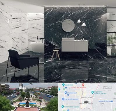 فروشگاه سنگ مرمریت در بهارستان 