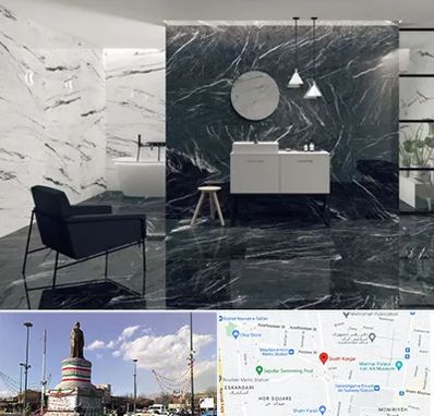 فروشگاه سنگ مرمریت در کارگر جنوبی 