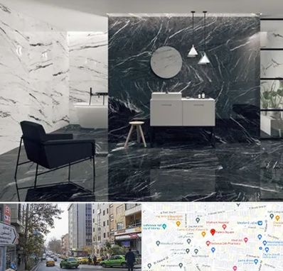 فروشگاه سنگ مرمریت در فاطمی 