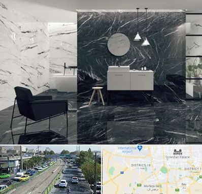 فروشگاه سنگ مرمریت در جنوب تهران 