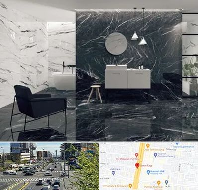 فروشگاه سنگ مرمریت در ستاری 